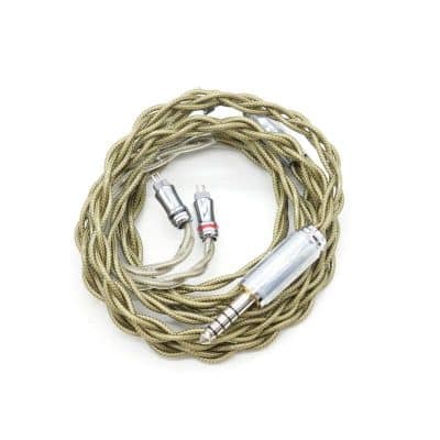 イヤホン Nicehck epicseeker 2pin-4.4mm Nicehck epicseeker-ケーブル付きイヤホン,超高純度6n純粋なシルバー